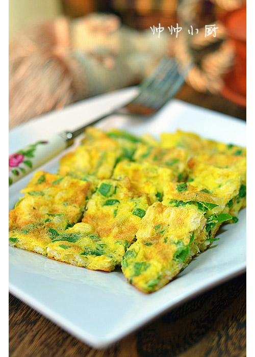 换着花样吃鸡蛋-补钙的【虾皮煎蛋】